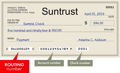 SunTrust Routing Number for International Wire Transfers - 061000104. . Suntrust fl routing number